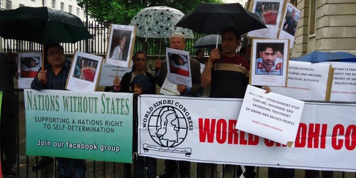 WSC Protest Rally in London against Extrajudicial Killing of Sindhi Political Activists