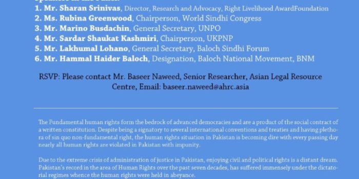 Human Rights in Pakistan