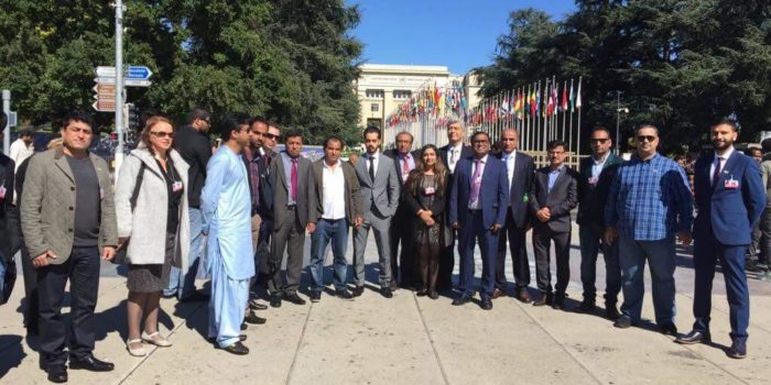 Protest in Geneva stand against enforced disappearances