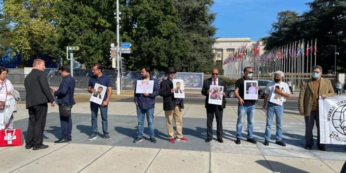 WSC Organizes Protest in Geneva