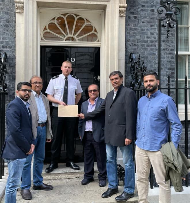 Sindhi Baloch Forum protests in London