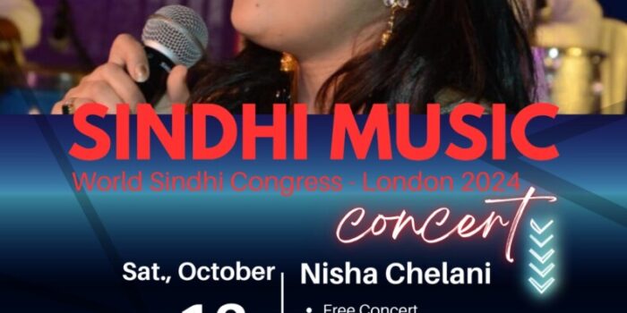 Experience the Heartbeat of Sindh: Free Sindhi Music Concert with Nisha Chelani